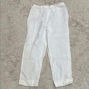 Marina Rinaldi Women’s White Pants 
European size 23/US size 14
Made in Italy